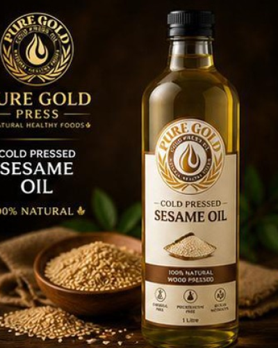 Cold Pressed Sesame Oil (Til)